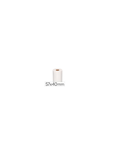 Rollo sumadora q-connect termico 57x40x11 mm 58 gr sin bisfenol a