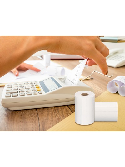 Rollo sumadora q-connect termico 57x40x11 mm 58 gr sin bisfenol a