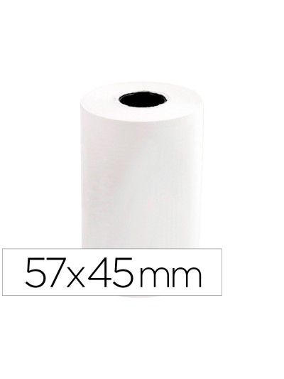 Rollo sumadora q-connect termico 57x45x11 mm 58 gr sin bisfenol a
