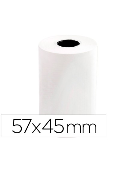 Rollo sumadora q-connect termico 57x45x11 mm 58 gr sin bisfenol a