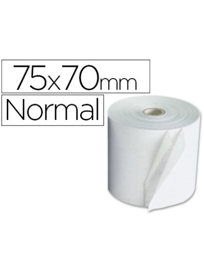 Rolo branco q-connect electra 75x70x11mm 60 grs