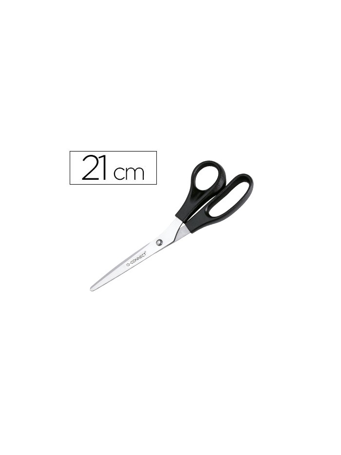 Tijera oficina q-connect para zurdos 8/' 21 cm Tijera oficina q-connect para zurdos 8/' 21 cm