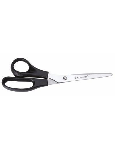 Tijera oficina q-connect para zurdos 8/' 21 cm