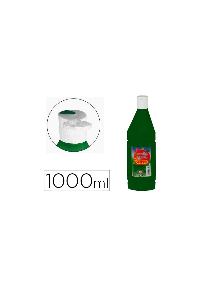 Tempera liquida jovi escolar 1000 ml verde oscuro Tempera liquida jovi escolar 1000 ml verde oscuro