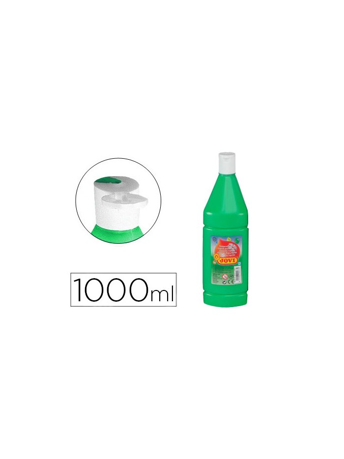 Tempera liquida jovi escolar 1000 ml verde medio Tempera liquida jovi escolar 1000 ml verde medio