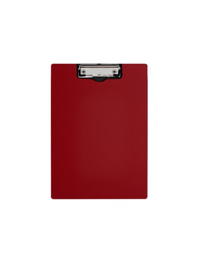 Carpeta q-connect miniclip superior din a4 plastico 50% reciclado rojo grosor 2,1 mm