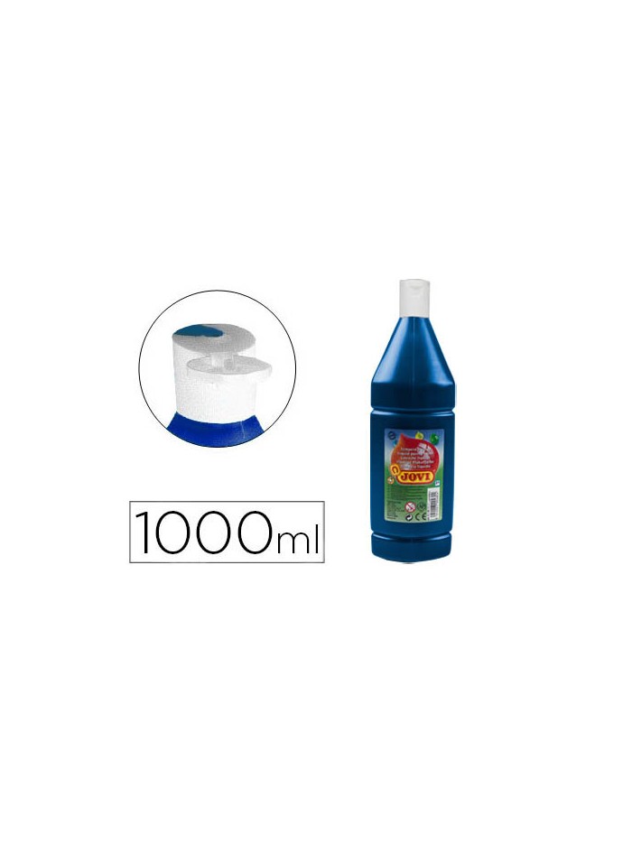 Tempera liquida jovi escolar 1000 ml azul ultramar Tempera liquida jovi escolar 1000 ml azul ultramar