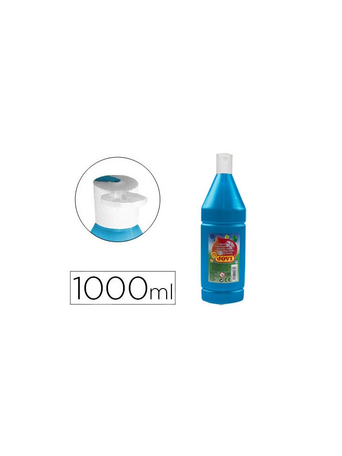 Tempera liquida jovi escolar 1000 ml azul cyan Tempera liquida jovi escolar 1000 ml azul cyan