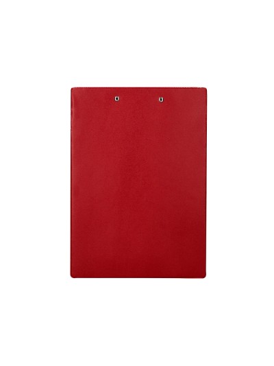 Carpeta q-connect miniclip superior din a4 plastico 50% reciclado rojo grosor 2,1 mm