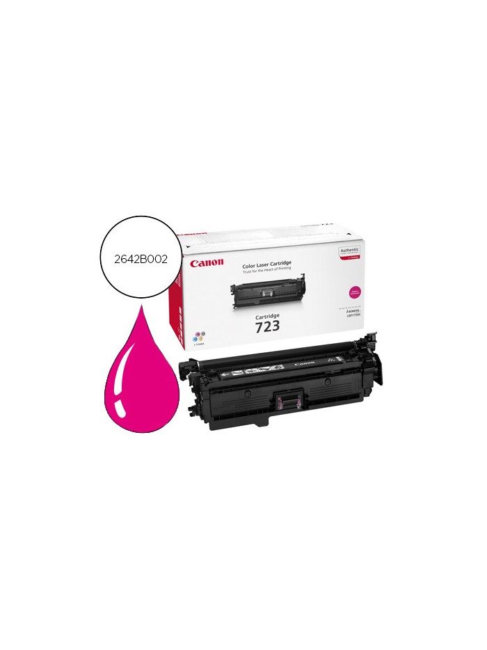Toner canon laser crg 723 magenta 5000 pag Toner canon laser crg 723 magenta 5000 pag