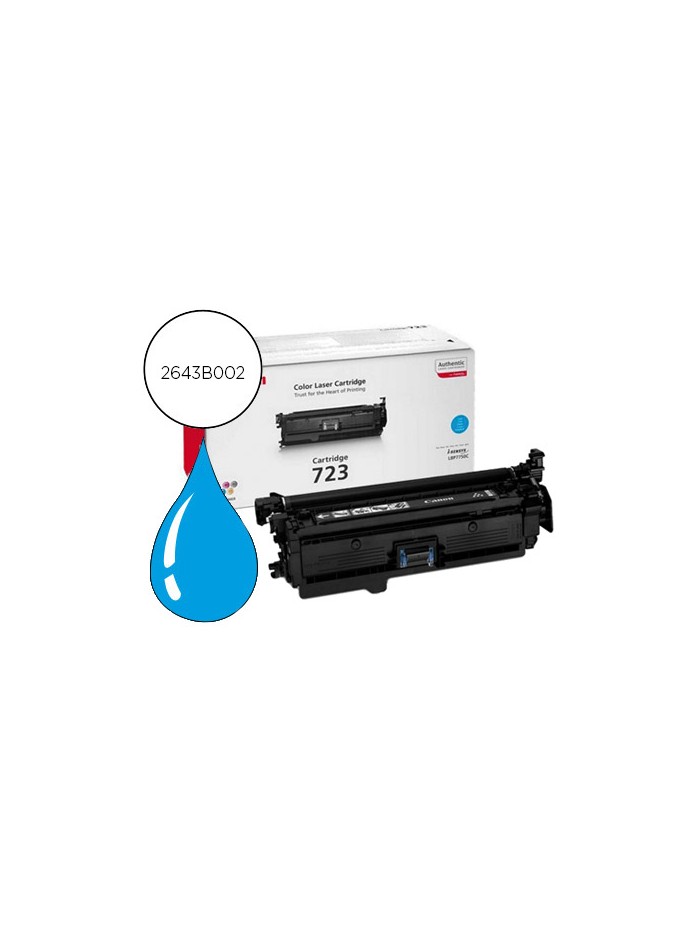 Toner canon laser crg 723 cyan 5000 pag Toner canon laser crg 723 cyan 5000 pag