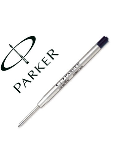 Recambio boligrafo parker negro fino