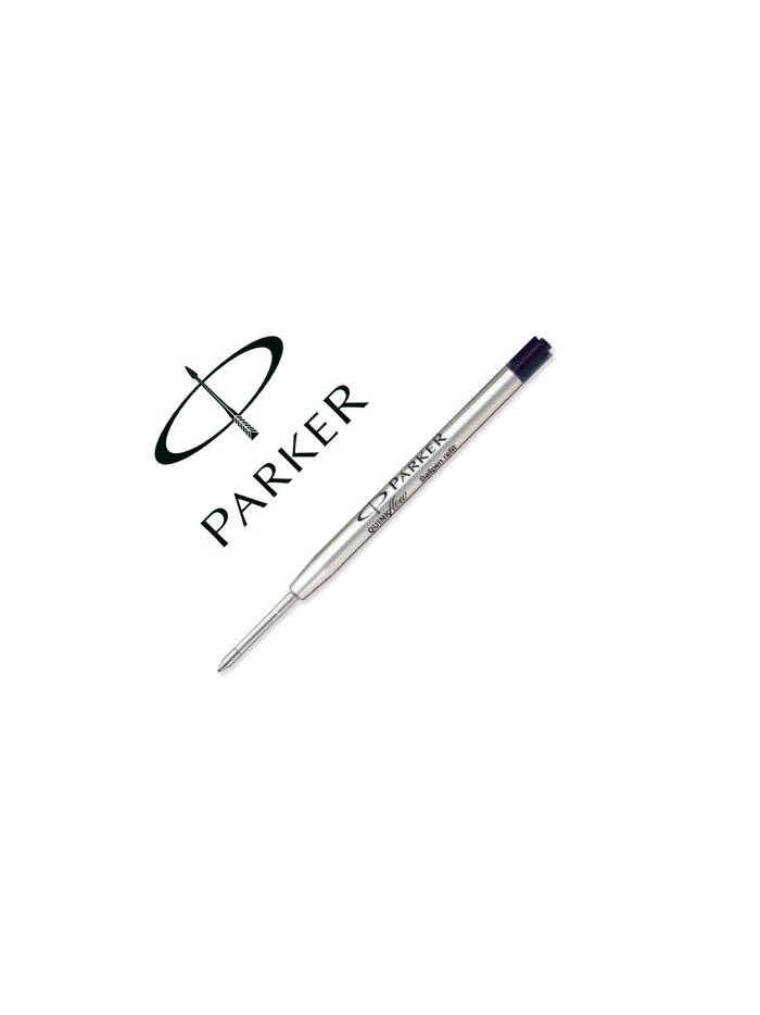 Recambio boligrafo parker negro fino Recambio boligrafo parker negro fino