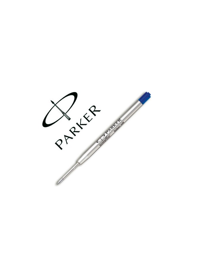 Recambio boligrafo parker azul medio Recambio boligrafo parker azul medio