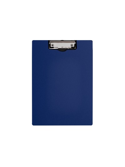 Carpeta q-connect miniclip superior din a4 plastico 50% reciclado azul grosor 2,1 mm
