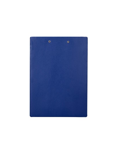 Carpeta q-connect miniclip superior din a4 plastico 50% reciclado azul grosor 2,1 mm