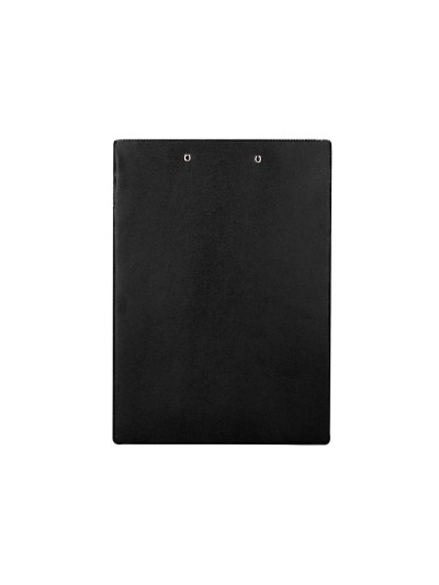 Carpeta q-connect miniclip superior din a4 plastico 50% reciclado negro grosor 2,1 mm