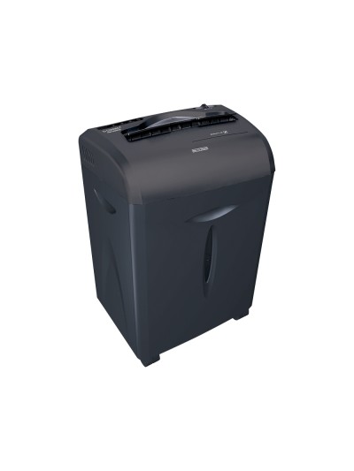 Destructora de documentos q-connect kf15551 capacidad de corte 12 h destruye grapas clips cd y tarjetas