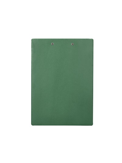 Portanotas q-connect plastico 50% reciclado din a4 verde oliva grosor 2,1 mm