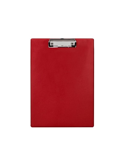Portanotas q-connect plastico 50% reciclado din a4 rojo grosor 2,1 mm
