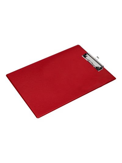 Portanotas q-connect plastico 50% reciclado din a4 rojo grosor 2,1 mm