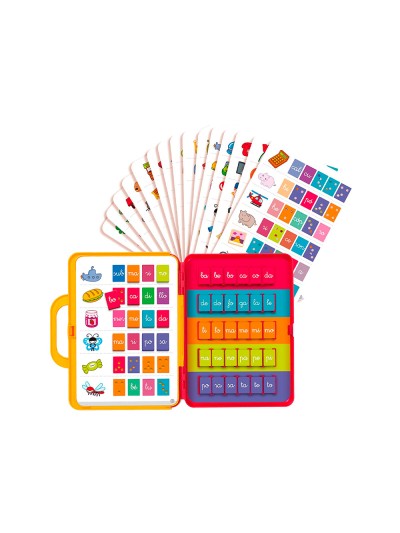 Juego diset didactico yo aprendo las silabas
