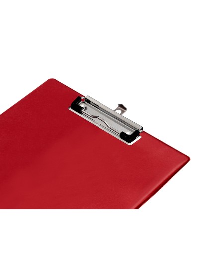 Portanotas q-connect plastico 50% reciclado din a4 rojo grosor 2,1 mm