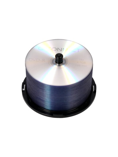 Dvd-r q-connect capacidad 4,7gb duracion 120min velocidad 16x bote de 50 unidades