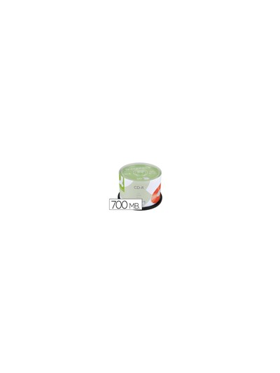 Cd-r q-connect capacidad 700mb duracion 80min velocidad 52x bote de 50 unidades