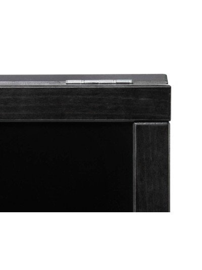Pizarra negra liderpapel caballete doble cara de madera con superficie para rotuladores 75x135 cm