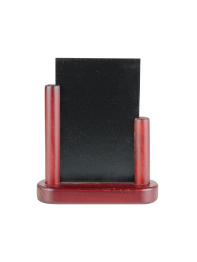 Pizarra negra liderpapel doble cara de madera con superficie para rotuladores tipo tiza 10x15cm