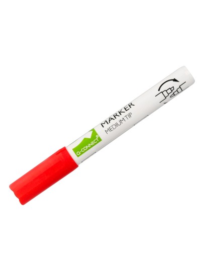 Rotulador q-connect tiza liquida punta redonda trazo 3 mm caja de 8 unidades colores surtidos