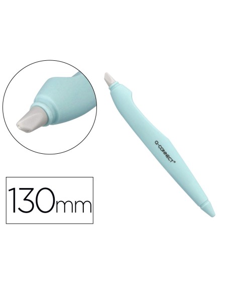 Bisturi q-connect plastico para cortar papel cuchilla ceramica xd-119 blister 1 unidad
