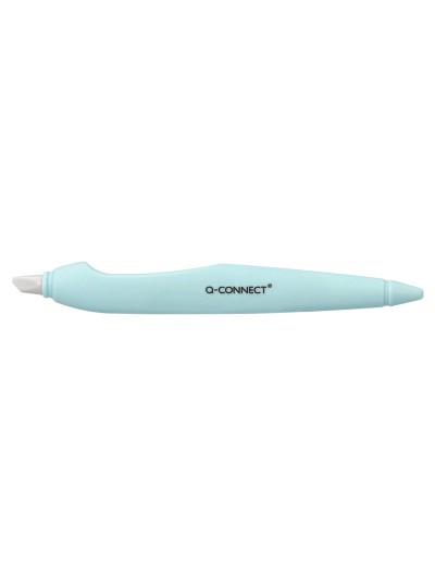 Bisturi q-connect plastico para cortar papel cuchilla ceramica xd-119 blister 1 unidad