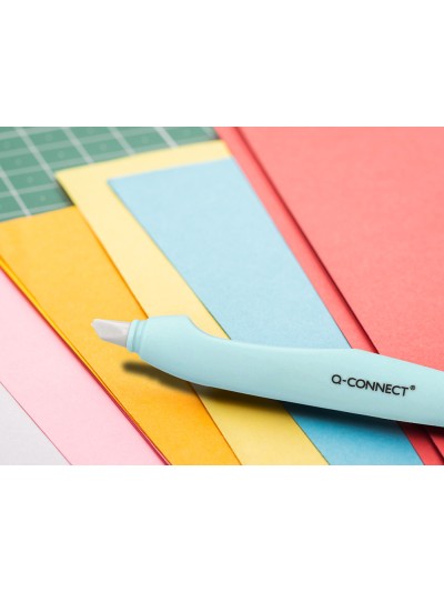 Bisturi q-connect plastico para cortar papel cuchilla ceramica xd-119 blister 1 unidad