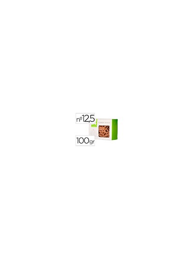 Bandas elasticas q-connect 100 gr 125 x 9 mm numero 12,5