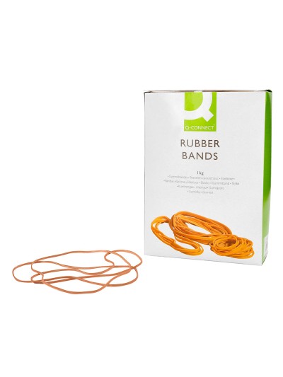 Gomillas elasticas q-connect 1000 gr numero 20 200 x 2 mm