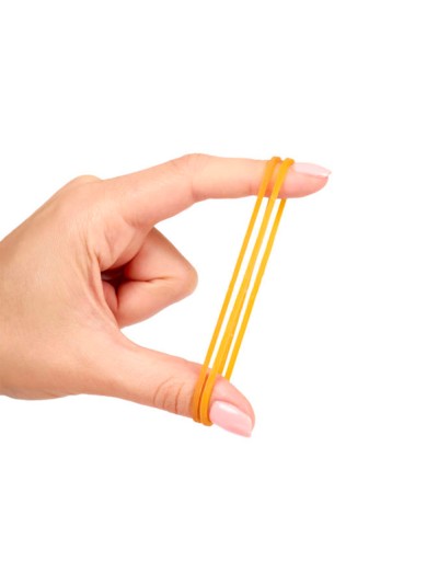 Gomillas elasticas q-connect 1000 gr numero 5 50 x 2 mm