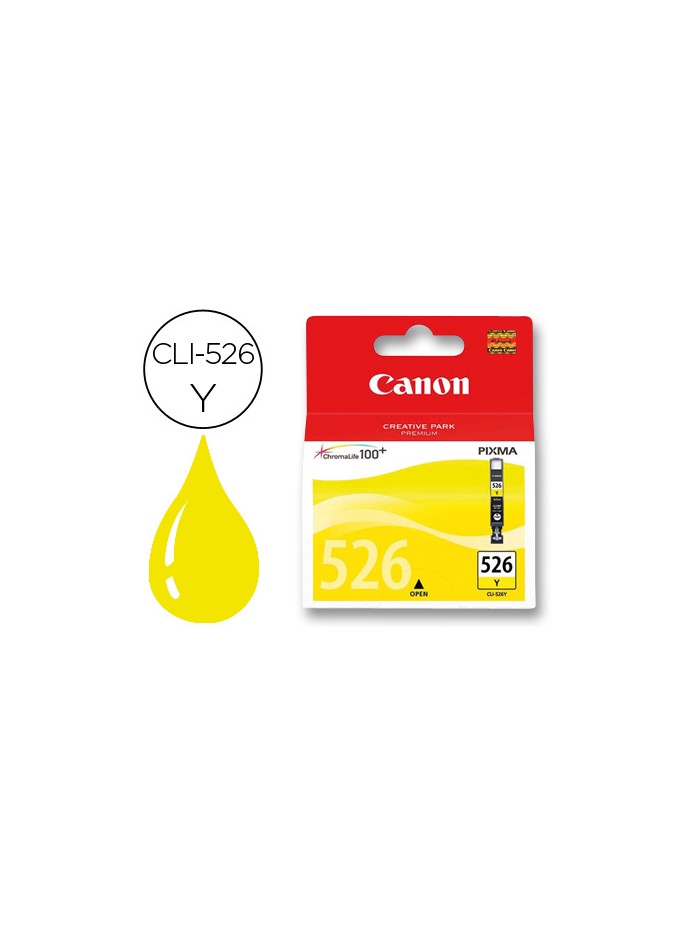 Ink-jet canon cli-526 y amarillo