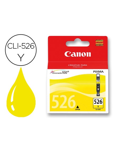 Ink-jet canon cli-526 y amarillo