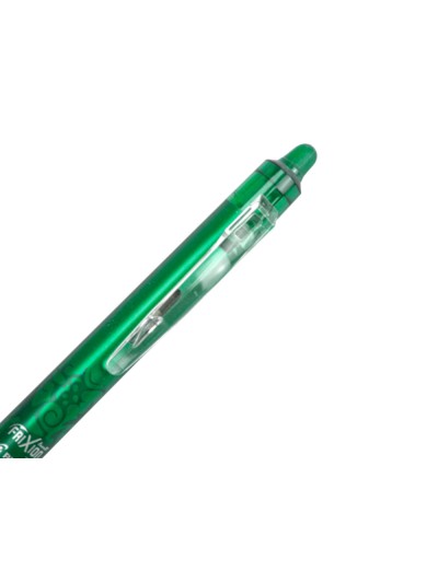 Boligrafo pilot frixion clicker borrable 0,7 mm color verde