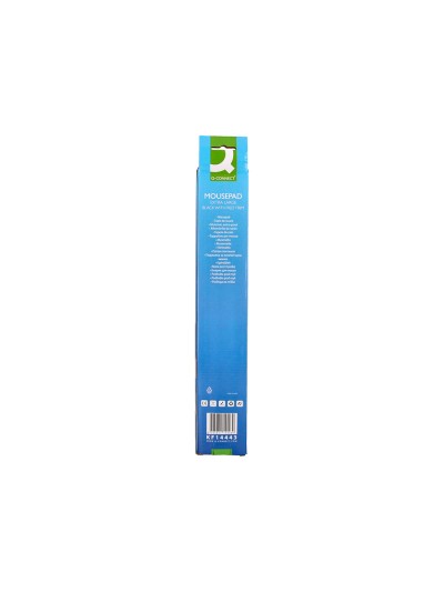 Alfombrilla para raton q-connect xxl negra con borde rojo 900x400 mm