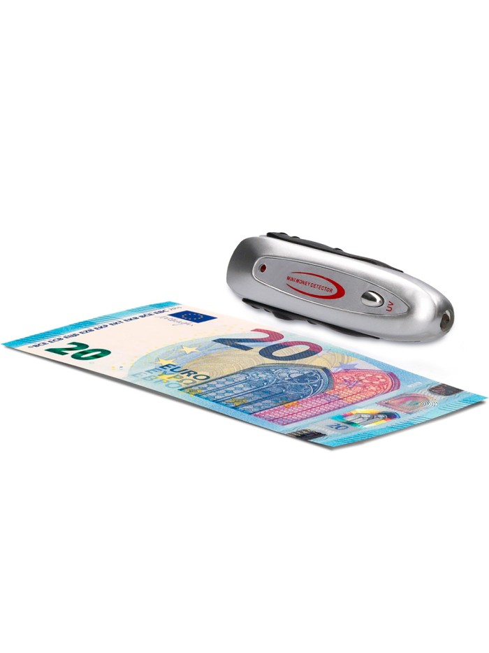 Detector q-connect de billetes falsos de bolsillo Detector q-connect de billetes falsos de bolsillo