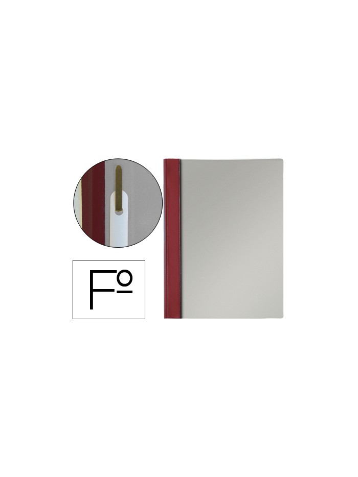 Carpeta dossier fastener pvc esselte folio burdeos Carpeta dossier fastener pvc esselte folio burdeos