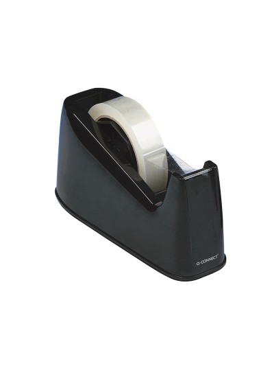 Cinta adhesiva q-connect transparente 66 mt x 12 mm encelofanada