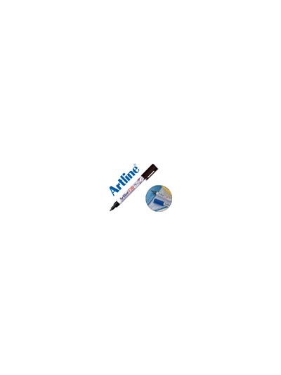 Rotulador artline marcador permanente lavable para textilek-750 negro punta redonda 0,7 mm en blister