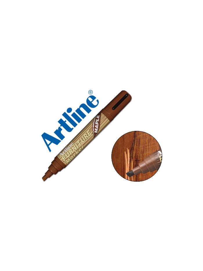 Rotulador artline marcador permanente ek-95 furniture maple-arce punta biselada 2,0-5,0 mm en blister brico Rotulador artline marcador permanente ek-95 furniture maple-arce punta biselada 2,0-5,0 mm en blister brico