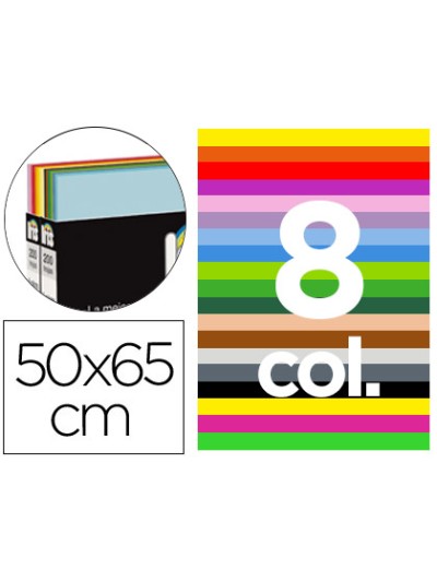 Cartulina guarro 50x65 contenido /'a/'- expositor sobremesa