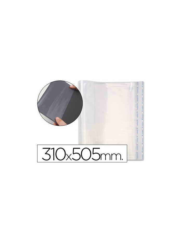 Forralibro pp ajustable adhesivo 310x505 mm Forralibro pp ajustable adhesivo 310x505 mm