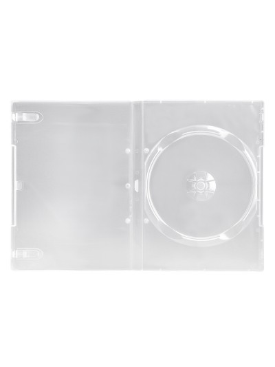 Caja dvd q-connect transparente pack de 5 unidades
